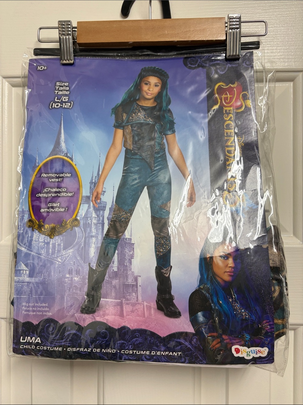 Disney Descendants 3 Uma Teal and Black Kids Costume